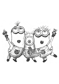 minions coloring pages - page 79