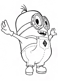 minions coloring pages - page 8