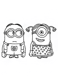 minions coloring pages - page 82