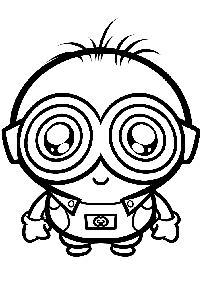 minions coloring pages - page 84