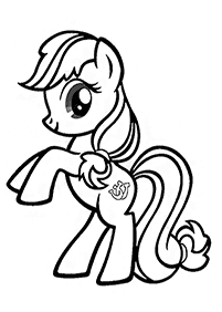 my little pony coloring pages - page 37