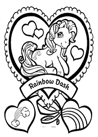 my little pony coloring pages - page 58