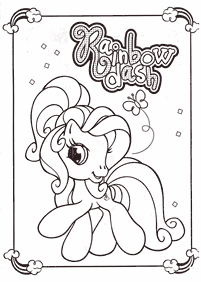 my little pony coloring pages - page 83