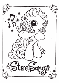 my little pony coloring pages - page 89