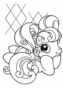 my little pony coloring pages - page 91