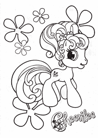 my little pony coloring pages - page 92