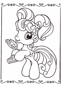 my little pony coloring pages - page 93