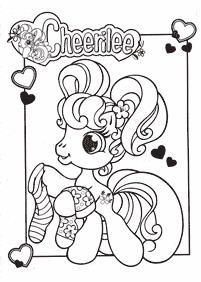 my little pony coloring pages - page 97