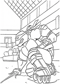 ninja turtles coloring pages - Page 23