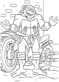 ninja turtles coloring pages - Page 25