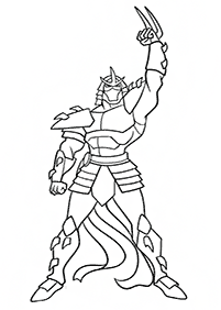 ninja turtles coloring pages - page 42