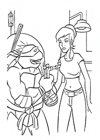 ninja turtles coloring pages - page 46