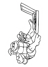 ninja turtles coloring pages - page 50