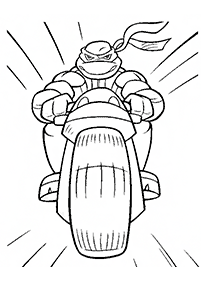 ninja turtles coloring pages - page 52