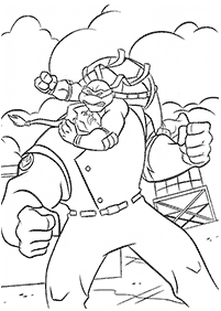 ninja turtles coloring pages - page 55