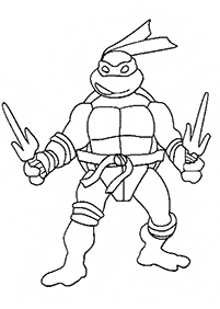 ninja turtles coloring pages - page 56