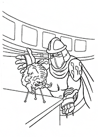 ninja turtles coloring pages - page 74