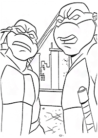 ninja turtles coloring pages - page 77