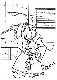 ninja turtles coloring pages - page 78