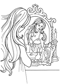 princess coloring pages - page 1