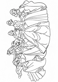 princess coloring pages - page 106