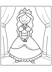 princess coloring pages - page 107