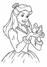 princess coloring pages - page 109