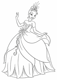 princess coloring pages - page 117