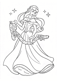 princess coloring pages - page 125