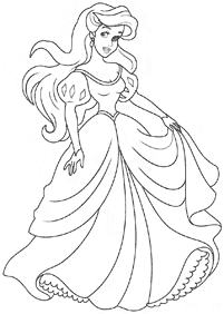princess coloring pages - page 128