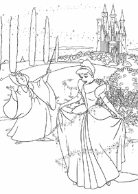 princess coloring pages - page 130
