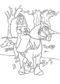 princess coloring pages - page 131