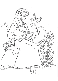 princess coloring pages - page 134