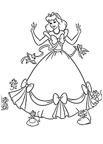 princess coloring pages - page 32
