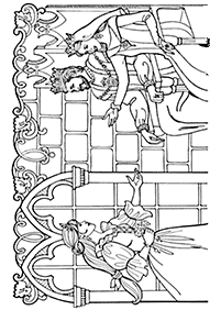 princess coloring pages - page 5