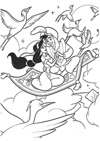 princess coloring pages - page 50