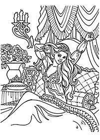 princess coloring pages - page 51