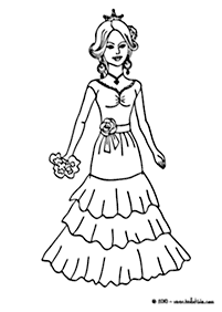 princess coloring pages - page 54