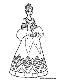 princess coloring pages - page 56