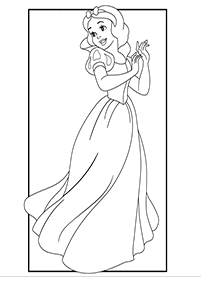 princess coloring pages - page 58