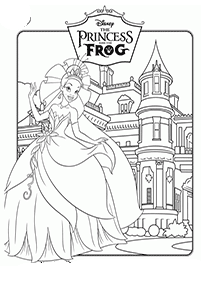 princess coloring pages - page 84