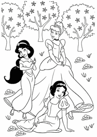 princess coloring pages - page 86