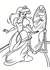 princess coloring pages - page 88