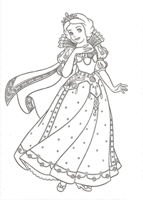princess coloring pages - page 91