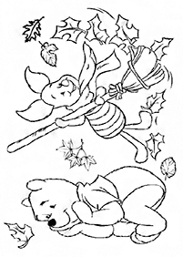 autumn coloring pages - page 1