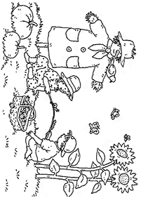autumn coloring pages - page 11