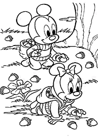 autumn coloring pages - page 3