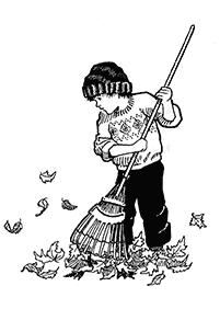autumn coloring pages - page 35