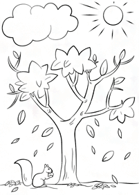 autumn coloring pages - page 36