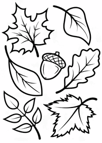 autumn coloring pages - page 40